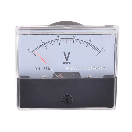 CZ/DH-670指针直流电压表5V10V15V20V30V50V100V150V300V机械表头