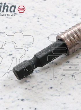 德国Wiha威汉1/4超细 批头转接头 延长杆39134 机械式锁紧 7148CS
