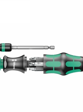 德国Wera维拉 Kraftform Kompakt 25 KK25便携弹仓式螺丝刀套装