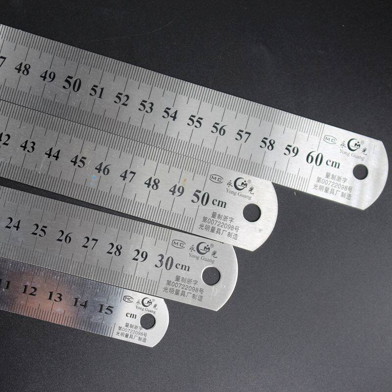 不锈钢直尺钢直尺钢板尺直板尺150mm300mm500mm600mm1m1.2m1.5m2m