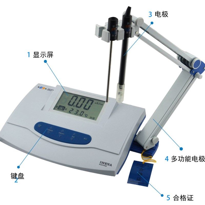 上海雷磁DDS-307A 电导率仪/电导仪/EC计高纯水电导率DDS-307