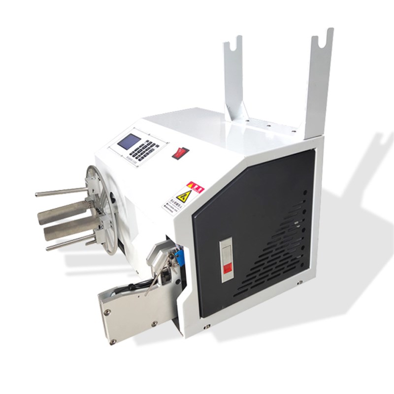 全自动绕线扎线机一体机扎管捆绑机绕线圈机电源线数据线绕扎机