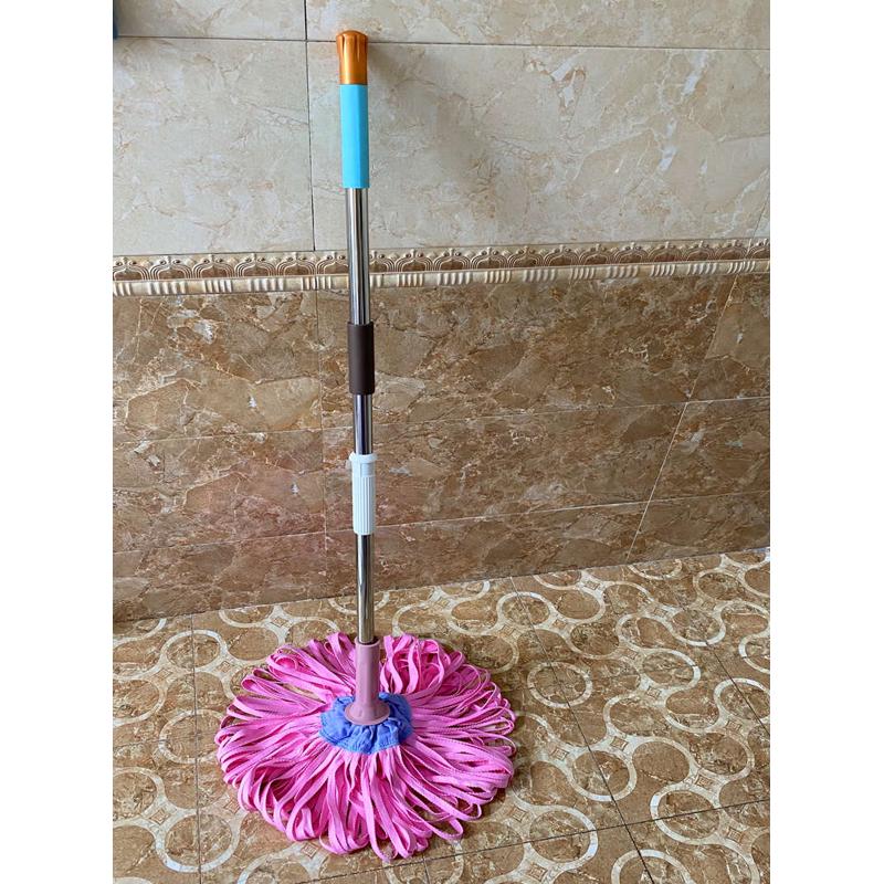 鹿皮巾拖把毕卡锁自动拧水懒人免手H洗拖把家用吸水墩布包邮