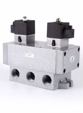 双电控电磁阀两位五通K25D2H-6 8 10 15 20 25换向阀截止阀老阀