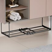 卫生间可伸缩脸盆收纳架浴室洗漱台免打孔悬挂储物架厕所置物神器