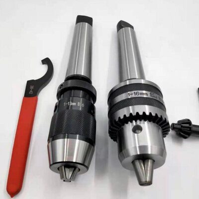 钻夹头自紧自锁莫氏12345号锥柄钻床铣床台钻夹持1-13 1-16 5-20