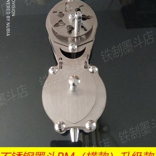 不锈钢工地木工专用墨斗PM款装潢墨斗放线墨斗不卡线双轴承包邮