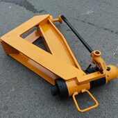 液压垂直弯轨器轨道弯曲机水平垂直曲线弯道机 600弯道器 KWPY