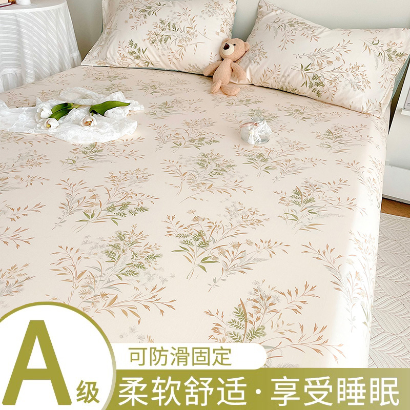 床笠单件床罩席梦思保护罩防尘防滑固定床垫套冬季床单20Z23年新