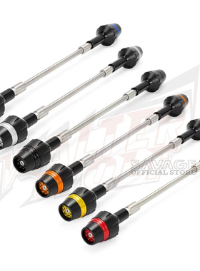 适用杜卡迪Monster696 796改装防摔球保护杠车身防摔胶防摔杠配件