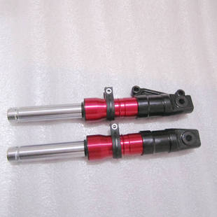 35期 摩托车DIO50 碟刹改装 28期 前减震前叉前避震器