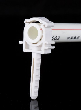 ppr冷热水管固定管卡pepvc管U型卡配件双丝立卡接头20 25324分6分