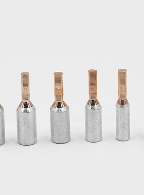 GTLA电表铜铝插针 针形接线端子 铜铝接头 电表箱接线柱 送护套