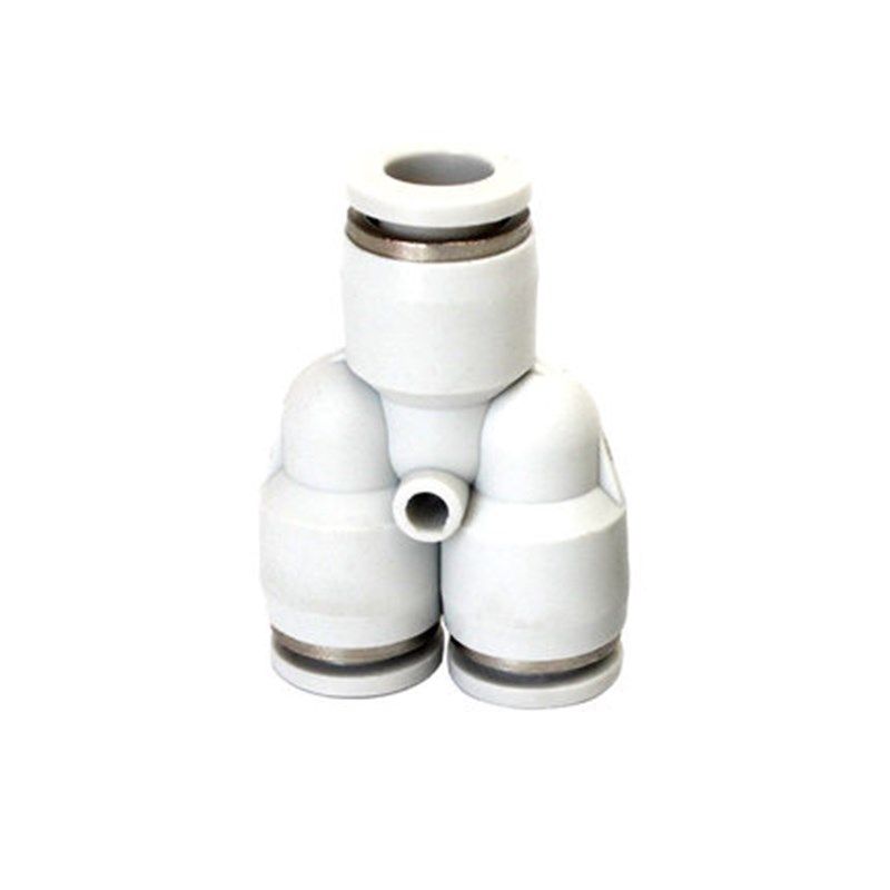 KQ2U/PY/04/06/08/10/12/16气管快速接头 Y型塑料三通气动元件