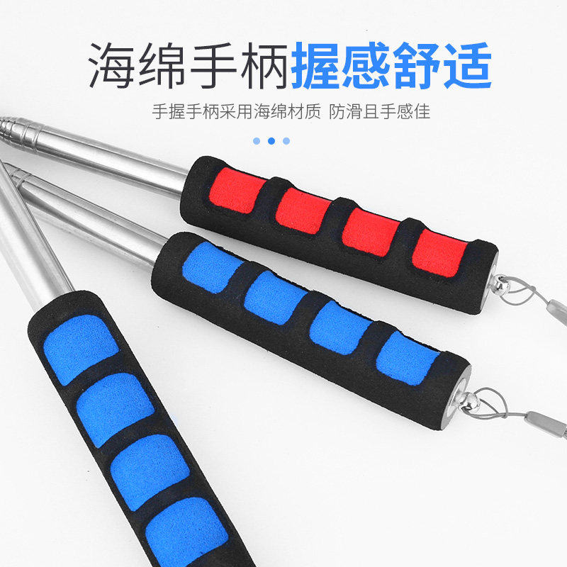 加长空鼓锤伸缩敲瓷砖响鼓锤敲墙面验房工具专业型检测房屋敲墙棒图片