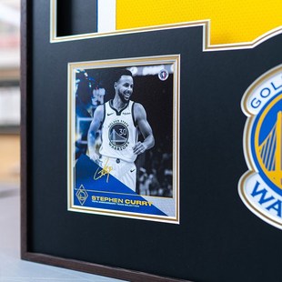 高端定制球衣装裱实木挂墙相框足球篮球NBA签名网球定做收藏展示