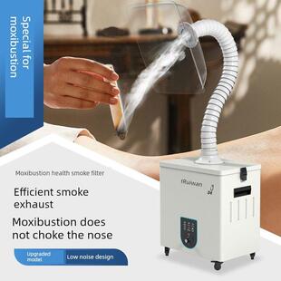 瑞万艾灸烟雾净化器移动式吸烟排烟机家用养生馆中医院除烟过滤器