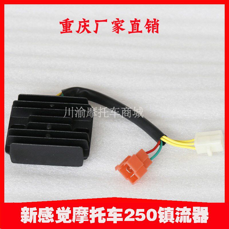 新感觉摩托车镇流器250-21/250-28/R9/300R充电器镇流器原装配件