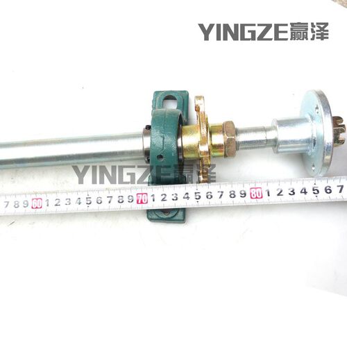 168CC四轮三轮漂移卡丁车配件 87CM后轴后桥总成法兰座轴承座