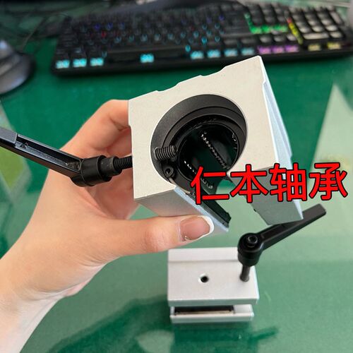 SBR开口定位锁紧滑块固定滑座16 20 25 30带锁可调节木工限位固定