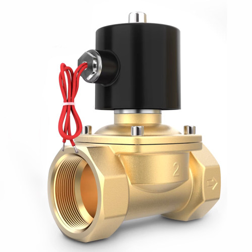 常闭电磁阀水阀AC220V 气阀DC24V 开关阀 4分6分1寸2w-160-15包邮