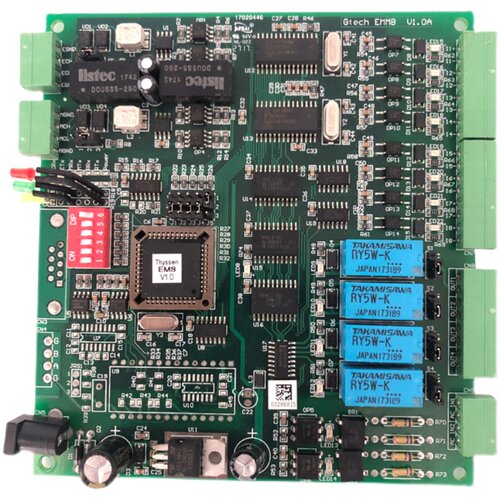 蒂森电梯 监控室中继器主板 EMS-Unit GTech EMMB V1.0A 17020466