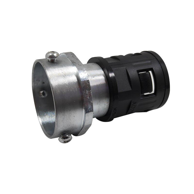 塑料波纹管钢管接头镀锌钢管硬管与软管浪管连接件对接接头