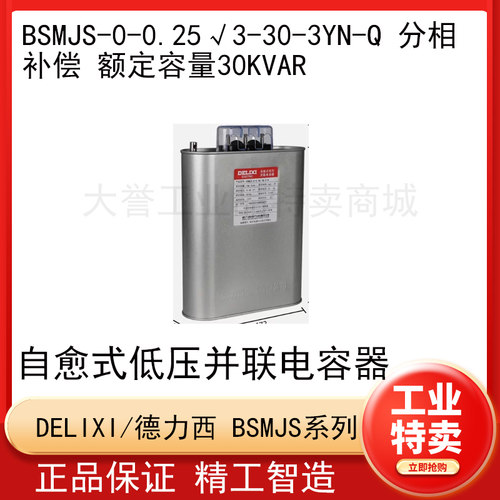 DELIXI/德力西BSMJS电容器