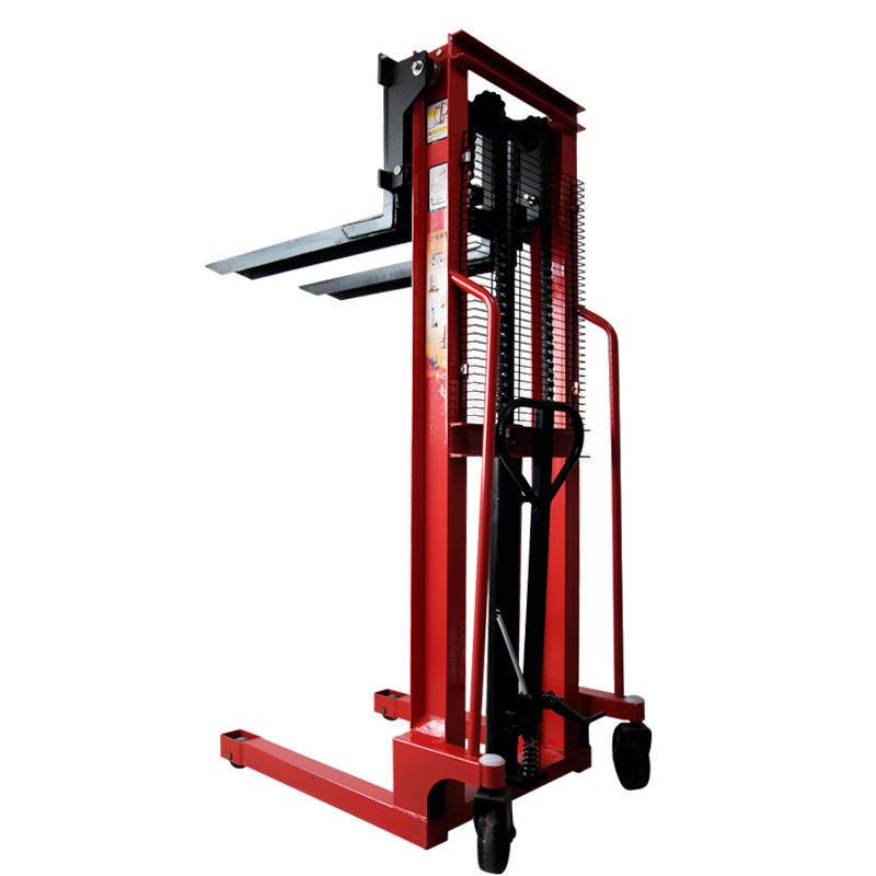 手动液压堆高车3吨2吨升高车升降D车叉车升降机搬运车堆垛装卸铲