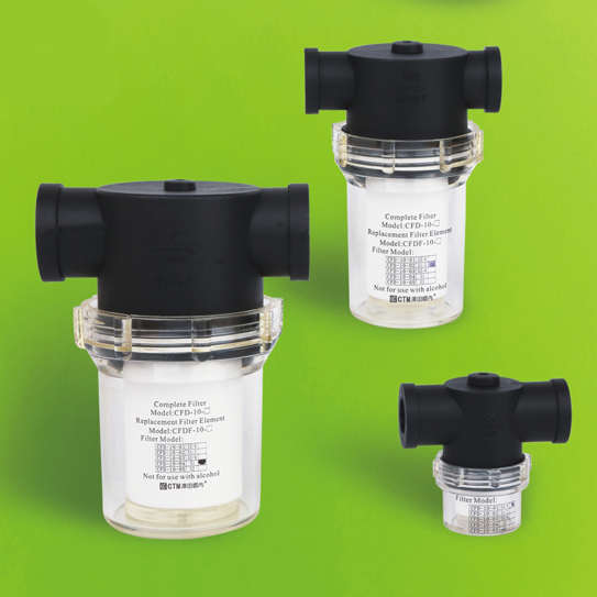 CTM泽田崛内负压真空过滤器CFD系列配真空发生器Y用真空过滤器