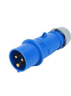 IEC309工业插头插座航空插头连接器单相电3芯16A32A防水IP44