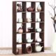 实木多宝格 博古架壁挂墙茶具架隔断置物架客厅格子架办公室杯架