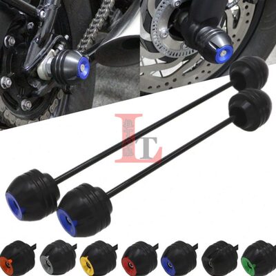 适用雅马哈MT09 MT07 MT10 XSR900 XSR700改装前后轮防摔球保护块