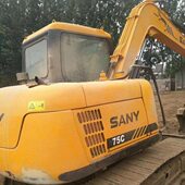 三一SY75C前挡上下左门推拉后挡风 三一75 8挖掘机玻璃