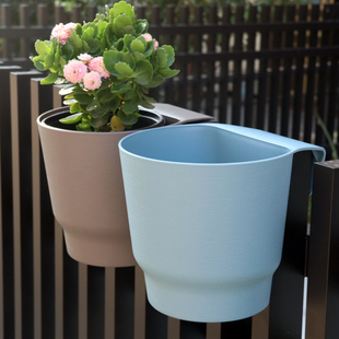 塑料半圆加厚吊篮吊兰花盆悬挂式 D花盆大号绿萝绿植牵牛垂吊花盆