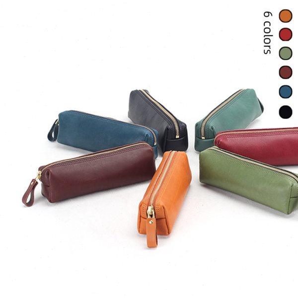 植鞣皮真皮笔盒笔袋笔套钢笔保护套收纳袋文具随身笔袋商务简约,文具电教/文化用品/商务用品,笔袋,淘宝优惠券,粉丝福利购,淘宝优惠卷