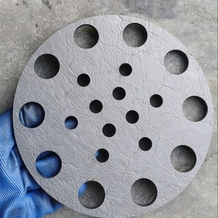 家用鏊子b40厘米专用分火片生铁平板生铁圆片