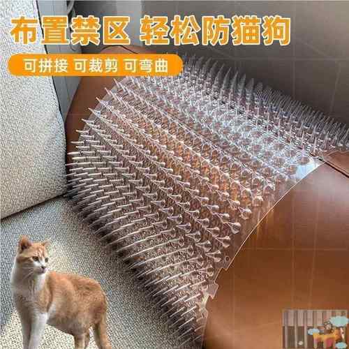老鼠防爬刺防蛇爬防猫狗爬刺垫野猫刺钉防老鼠P挡板网倒刺钉爬刺