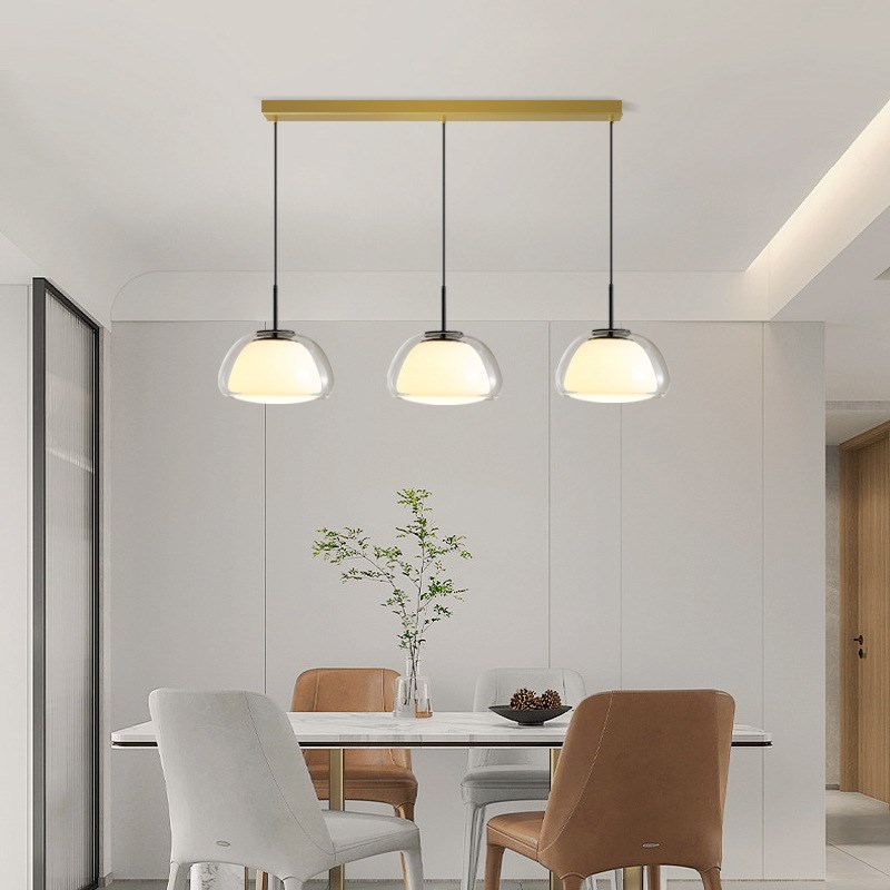 餐厅吊灯奶油风果冻创意个v性艺术现代简约餐桌吊灯饭厅餐吊灯具