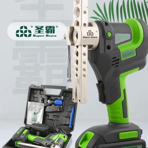 圣霸锂电扩口器E809AM电动偏心扩管胀管器空调铜管扩喇叭口工具
