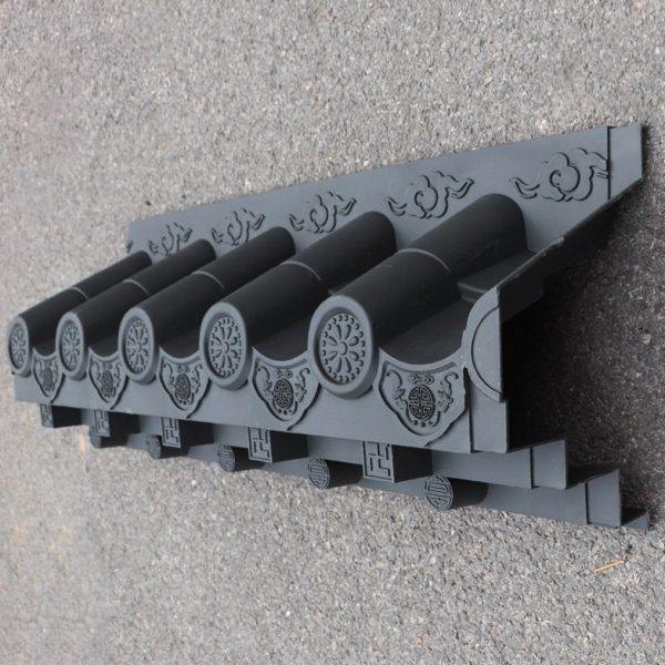 梦古中号特厚免架子瓦树脂立体仿古屋檐中式一体装饰塑料兔架子瓦,基础建材,屋顶装饰瓦,淘宝优惠券,粉丝福利购,淘宝优惠卷