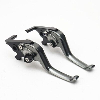 适用电动车极核AE6 AE8 AE2 改装铝合金短款两指竞技刹车手把牛角