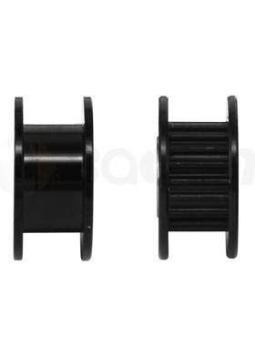 3D打印机配件2GT同步轮皮带轮GT2 黑色惰轮20齿带轴承