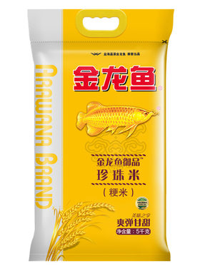 金龙鱼御品珍珠米 东北大米新米装粳米圆粒