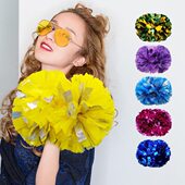 花球拉拉队手花学校训练表演拉拉球比赛啦啦操花球亚光啦啦球道具