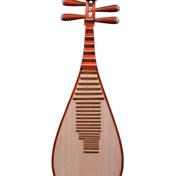 正明乐器/专业不刷漆儿童琵琶 初学者入门考级用纯手工斫琴