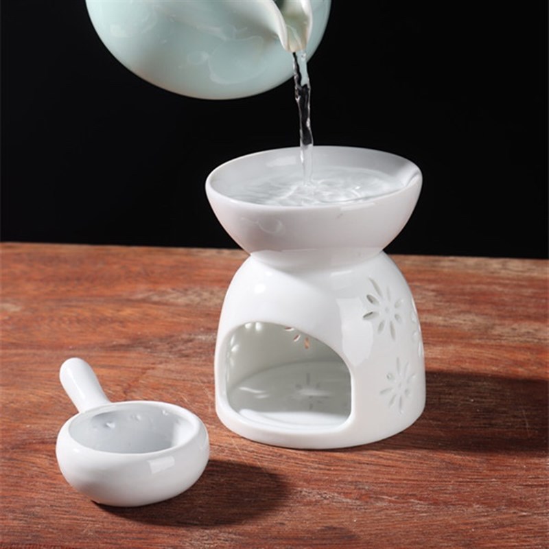 干烧陶瓷香薰灯室内蜡烛灯香粉茶叶咖啡渣M烘烤美容院精油按摩加