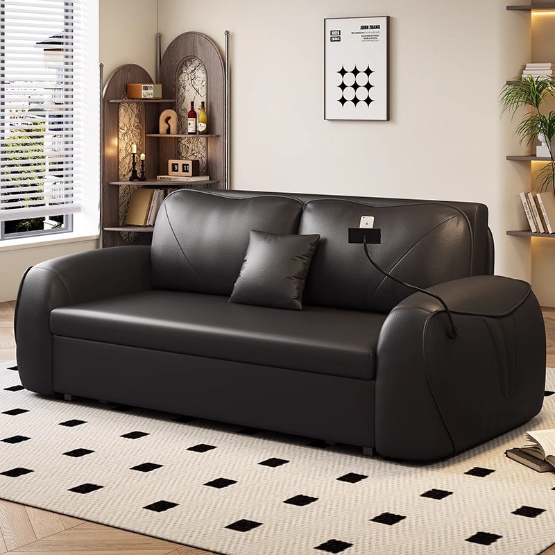 沙发床多功能小户型客厅两用公寓书房可折叠伸缩储S物一体2025新