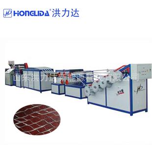 塑料捆草绳设备撕裂膜机网状捆扎绳PP撕裂膜机械洪力达厂家直供