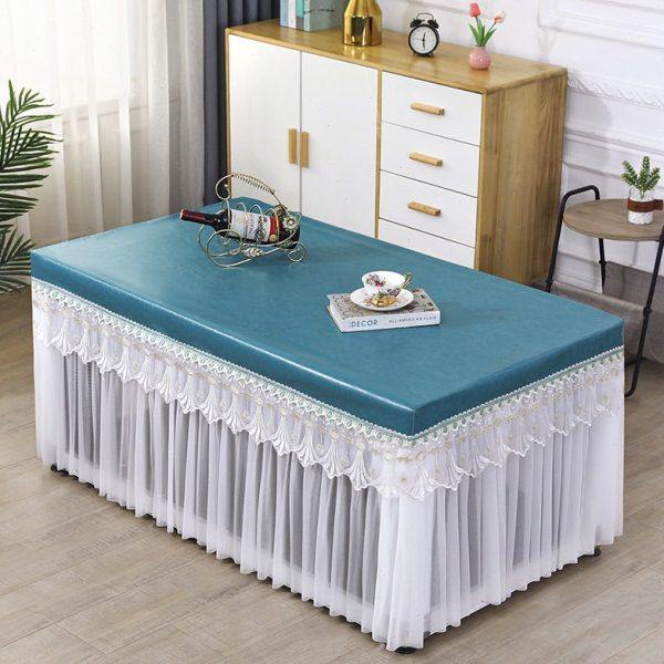 新款长方形烤火桌子罩套夏天防水防油皮罩电烤炉茶几取暖桌垫夏季,居家布艺,微波炉罩,淘宝优惠券,粉丝福利购,淘宝优惠卷